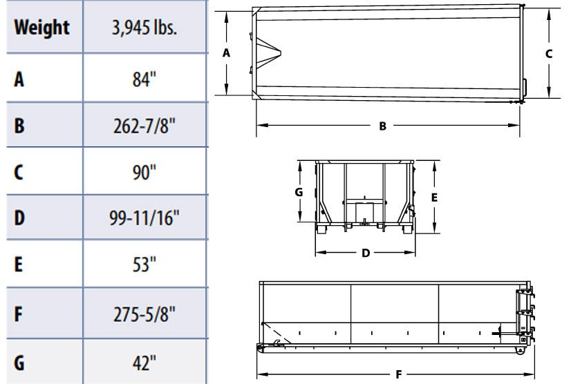 Weekly Rental - Lizards Waste Recycling